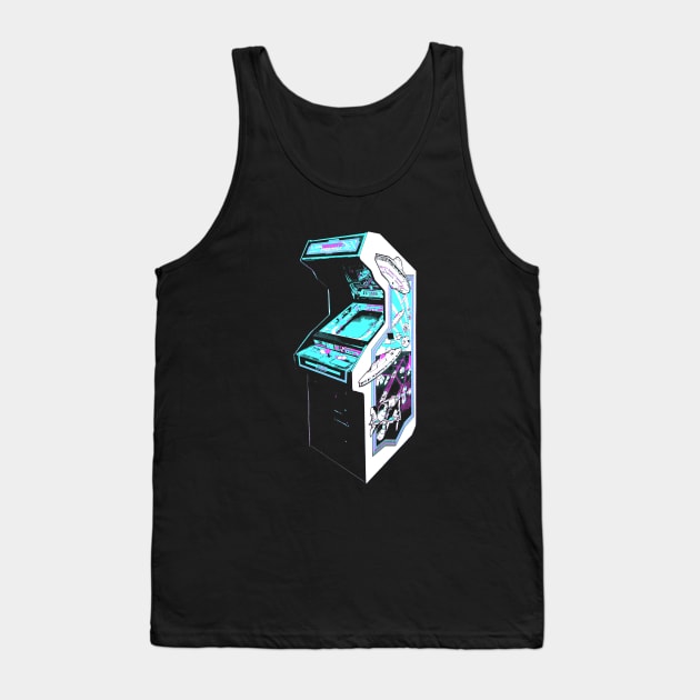 Xevious Retro Arcade Game Tank Top by C3D3sign